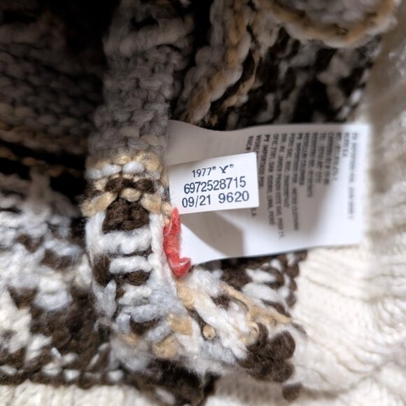 American Eagle Fair Isle knit cardigan sweater size XXS - Picture 13 of 16